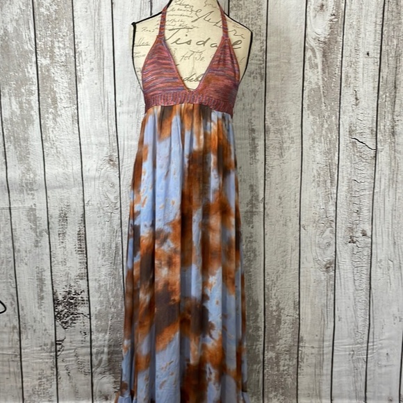 Zara | Dresses | Zara Tie Dye Flowy Maxi Dress Size Medium | Poshmark